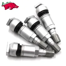 Harbll 4 PCS Para Sistema de Monitoramento de Pressão Dos Pneus TPMS Sensor de kit de Reparo Da Válvula Do Pneu Para Jeep Wrangler Mercedes-Benz Válvula Tubeless