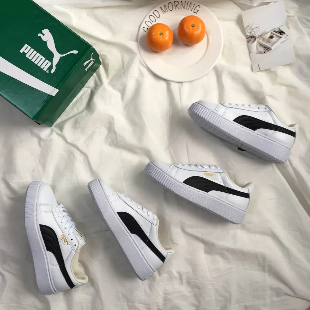 2018 Оригинал PUMA Для женщин FENTY x Ремешок на щиколотке кроссовки бадминтон обувь