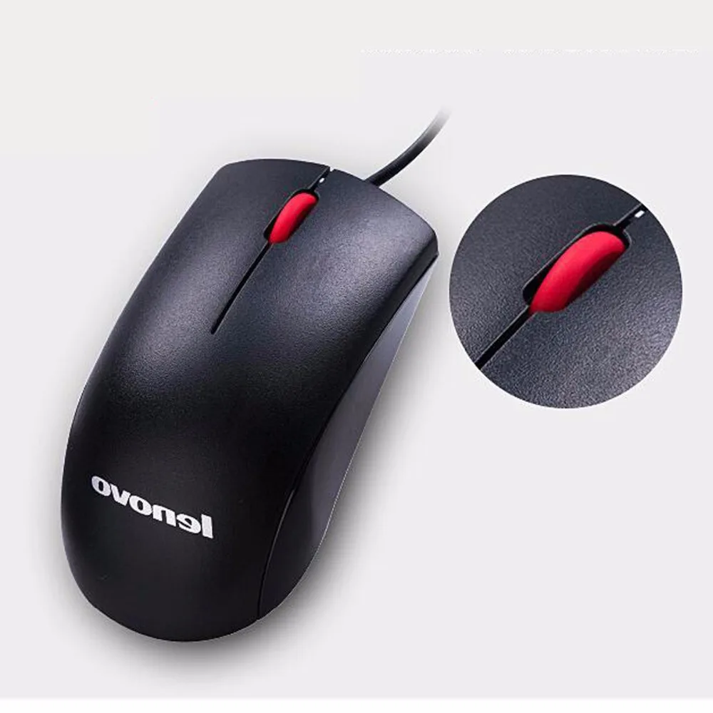 Новый оригинальный lenovo USB Мышь M120 1000 Точек на дюйм колеса оптическая для