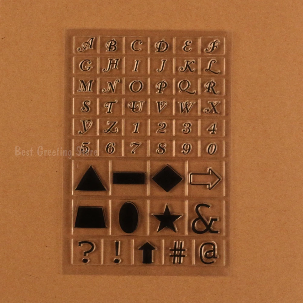 

Bullet Journal Stamps Clear Letter Stamps Transparent Planner Stamps