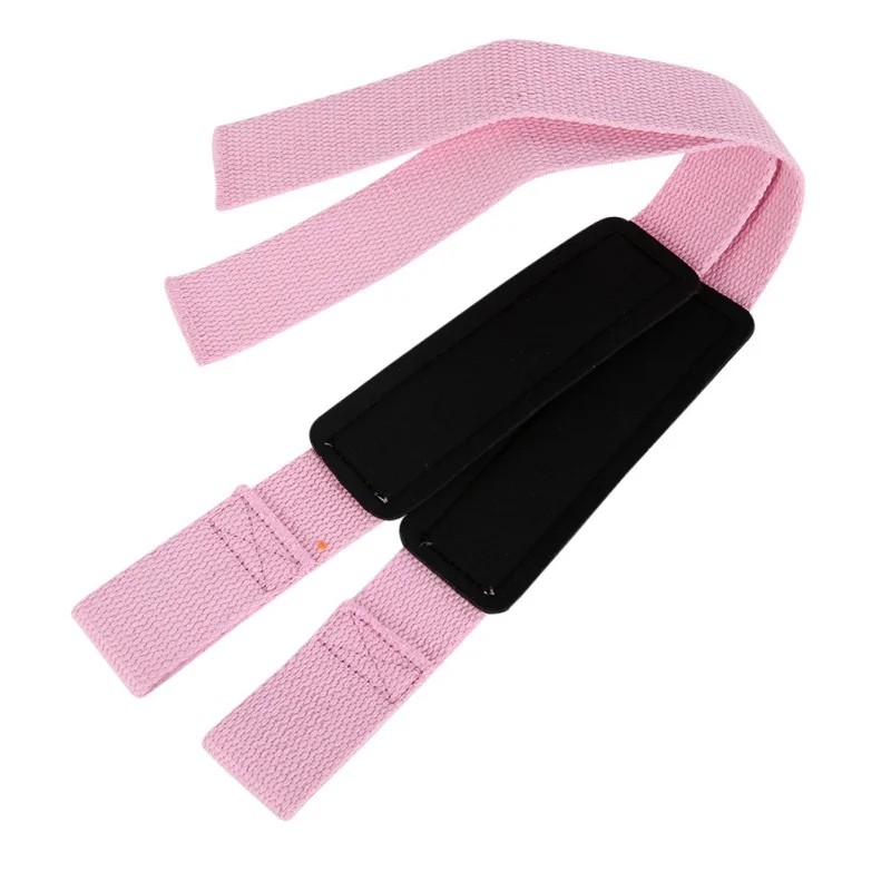 Фиксатор запястья пояс для поднятия веса запястья/повязки для запястья поддерживающие повязки силовой бодибилдинг, тренировка - Цвет: Розовый