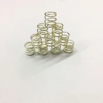 

Spring flashlight line spring silver-plated spring