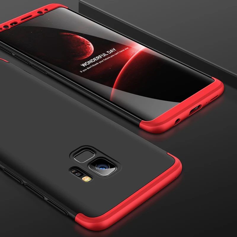 

Armor 360 Full Protection Hard Matte Case For Samsung Galaxy S9 S8 Plus A8 Plus 2018 J7 J5 J3 2017 S7 S6 Edge Note8 J7 Prime