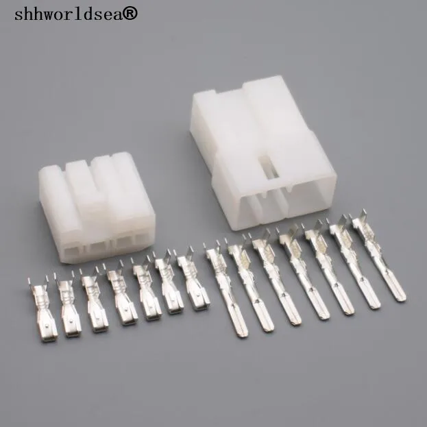 shhworldsea 7pin auto plastic housing plug wiring electric plastic