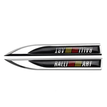 

Auto Side Sticker Exterior Accessories Fender Trunk Emblem for Mitsubishi Ralliart ASX Pajero Outlander Eclipse Galant Mirage