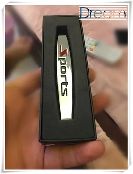 

2pcs 3D metal Car Sticker side Emblem Badge for bmw e36 citroen xsara picasso golf 4 nissan livina golf 7 cruze AUTO Accessories