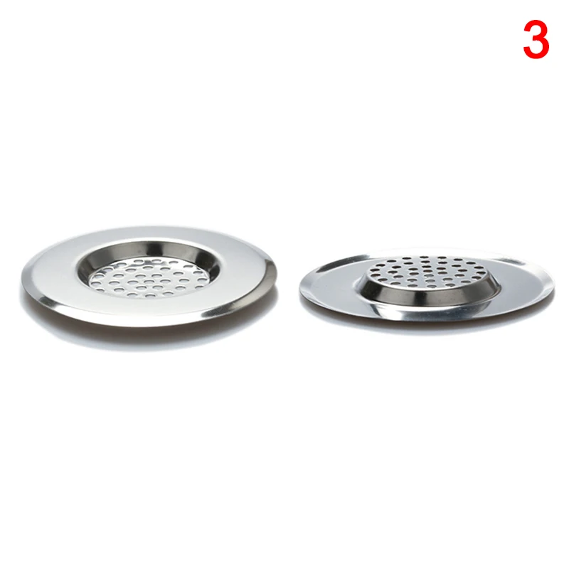 Newly Kitchen Sink Strainer Stainless Steel Drain Filter with Large Wide Rim VA88