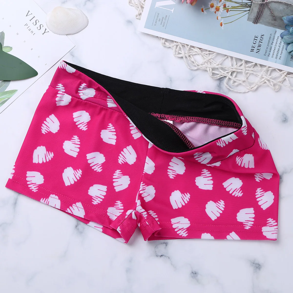 Girls Children Dance Short Boxer Pants Child Kids Beach Shorts Casual Sport Short Swimming Gymnastic Workout Wear Swimsuit Sets