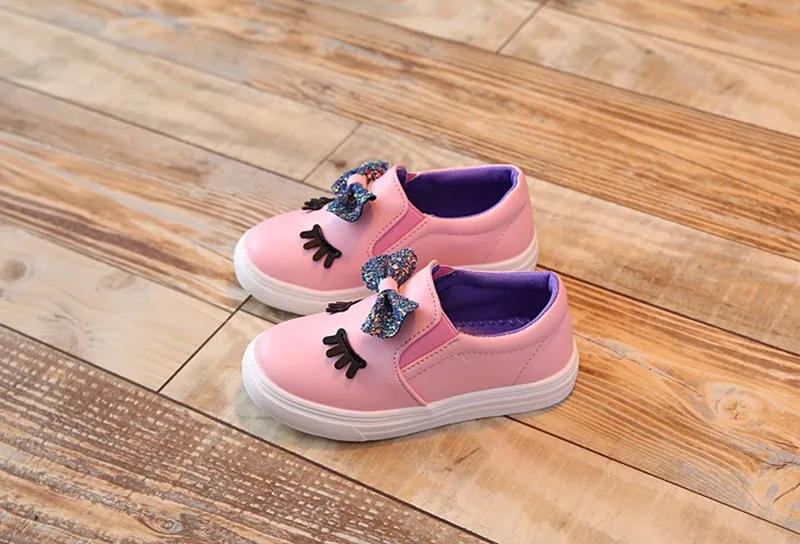 Весна и Осень раздел Детские Туфельки для принцесс с бантиком обувь повседневная обувь в детская обувь прилив#1