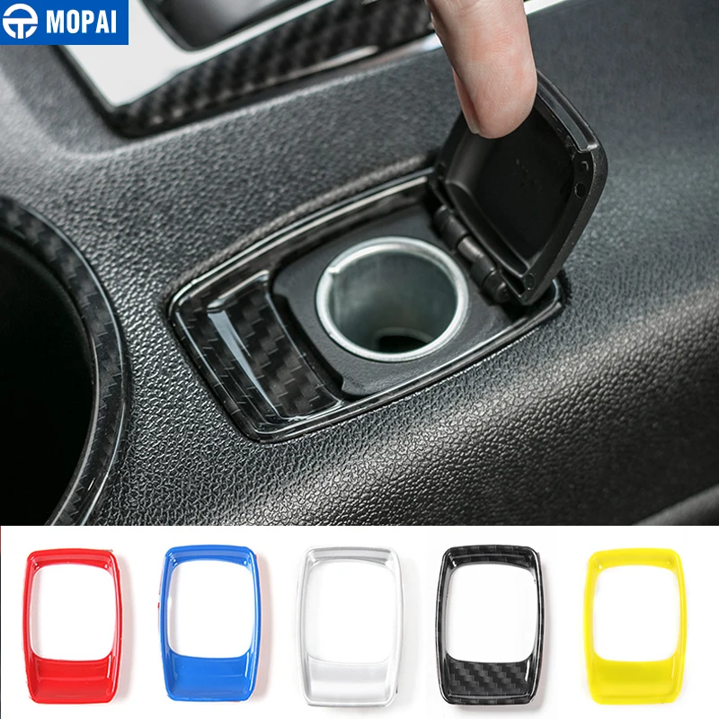

MOPAI ABS Car Interior Cigarette Lighter Decoration Cover Trim Stickers for Chevrolet Camaro 2017 Up Car Accessories Styling