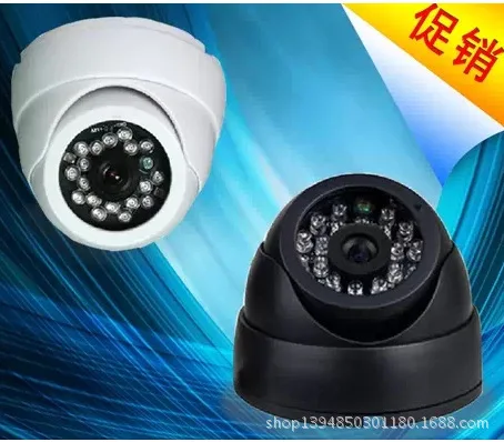 

HD 1000-line dome night vision LED energy-saving low-light camera IR-CUT chip CMOS automatic brand surveillance cameras