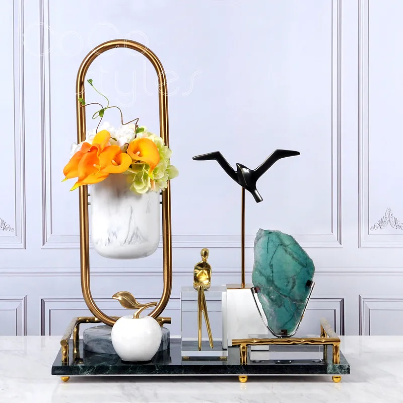 3 marble serving tray  (2)