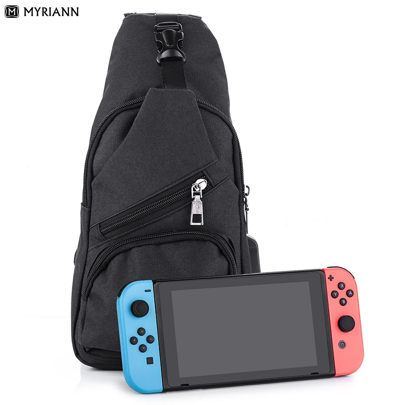 Сумка для консоли Myriann рюкзак Кроссбоди путешествий Joy cons и через боковой usb