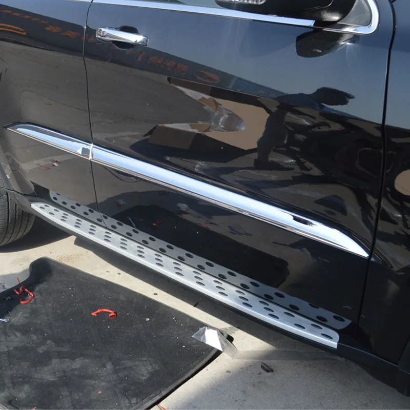 

WELKINRY car auto cover for JEEP Grand Cherokee WK2 2014 2015 2016 2017 ABS chrome car body door side moulding trim
