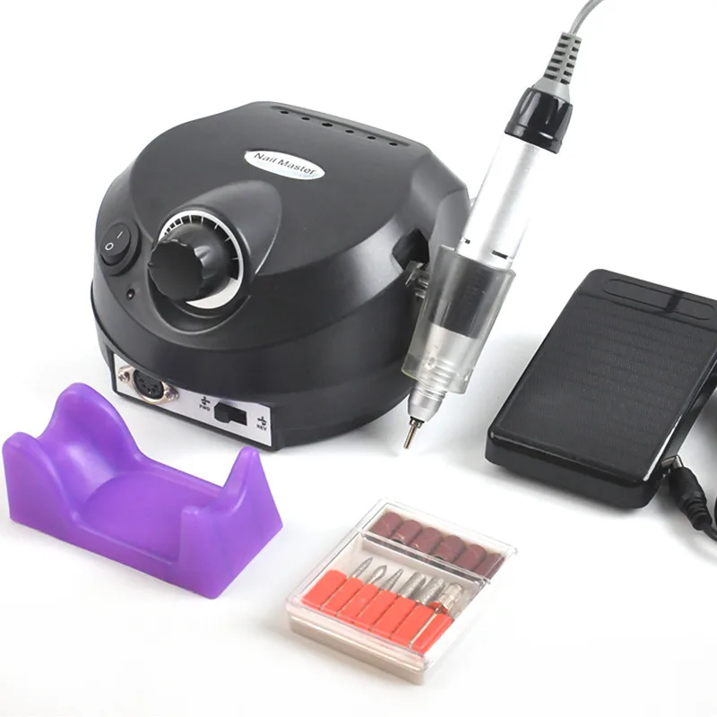 

30000RPM Electric Nail Drill Machine Apparatus For Manicure Pedicure Kit With Cutter Nail Drill Art Polisher Tool Bit