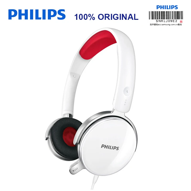 Philips SHM7110U наушники профессионального стерео 2 М Длинные линии с микрофоном для