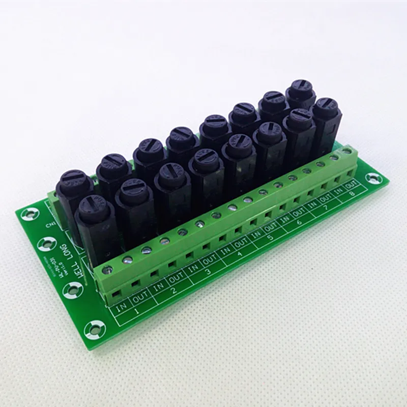 

Fuse Module,16 Channel Fuse Power Distribution Module Board.
