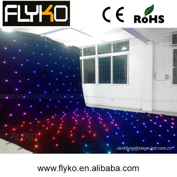 

new products flash led light exterior video wall stage equipment led stage curtain light led curtain