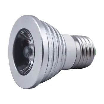 

E27 3W 16 Color LED Magic Spot Light RGB Bulb Lamp With IR Remote Control Lightweight Home Accessories Drop Shipping Sale