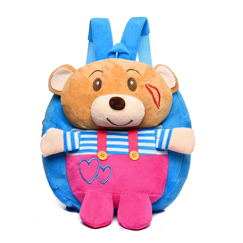 Милый мультфильм детский плюшевый рюкзак игрушки чучела пчела Медведь обезьяна мини школьные сумки детские подарки мальчик девочка ребенок студенческий сумки прекрасный