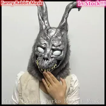 

Free shipping Halloween Party Cosplay Donnie Darko Rabbit Mask Scary Animal Full Head Horror Mask Zombie Devil Skull Mask Toys