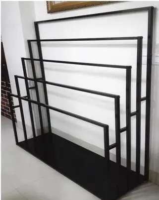 

New iron art clothing store display rack. Silk scarf rack5501