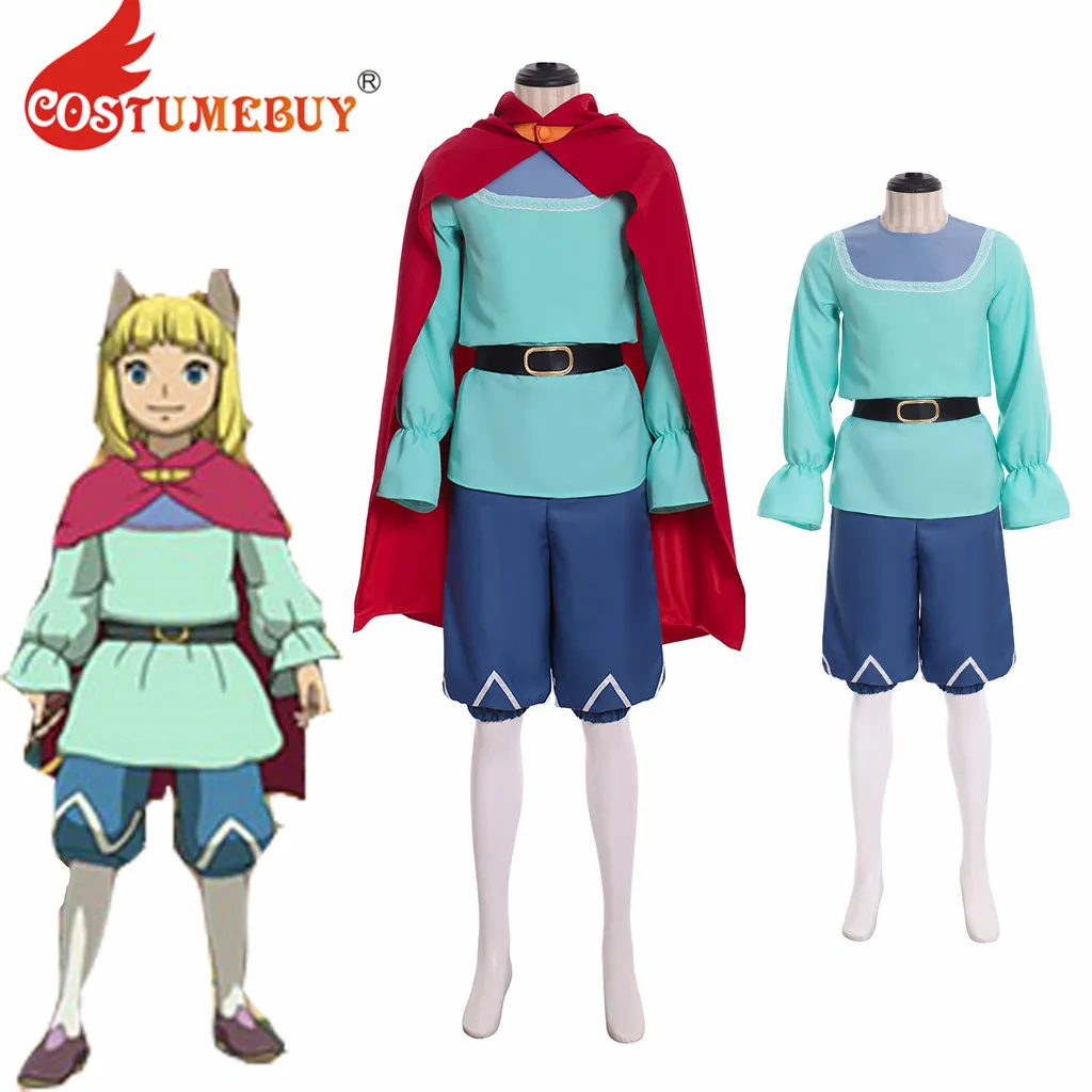 CostumeBuy игра Ni no Kuni 2: Revenant Kingdom Evan маскарадный костюм для взрослых на Хэллоуин