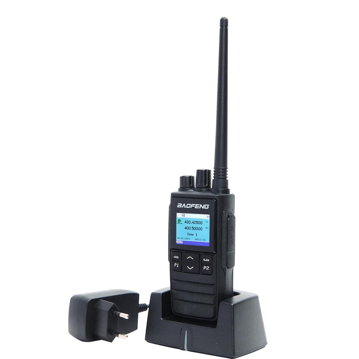 Baofeng DMR DM-1702(gps) портативная рация VHF UHF двухдиапазонный 136-174 и 400-470 МГц Dual Time слот Tier 1& 2 цифровое радио