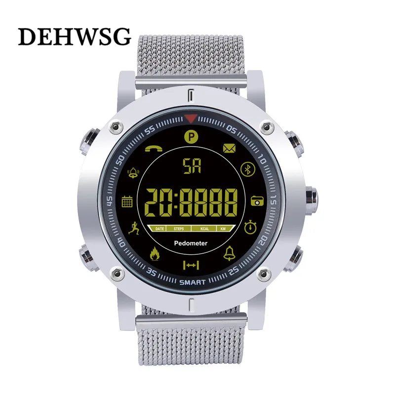 NEW Smart Watch LCD Screen BT4.0 IP67 Waterproof