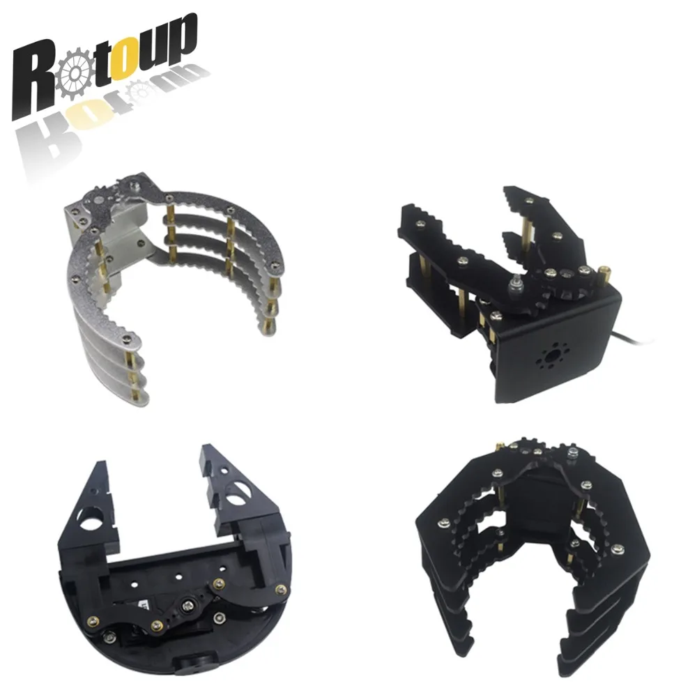 Buy Matel Smart Robot Car Arm Kit Robot Parts Gripper RC Robotic clamp claw