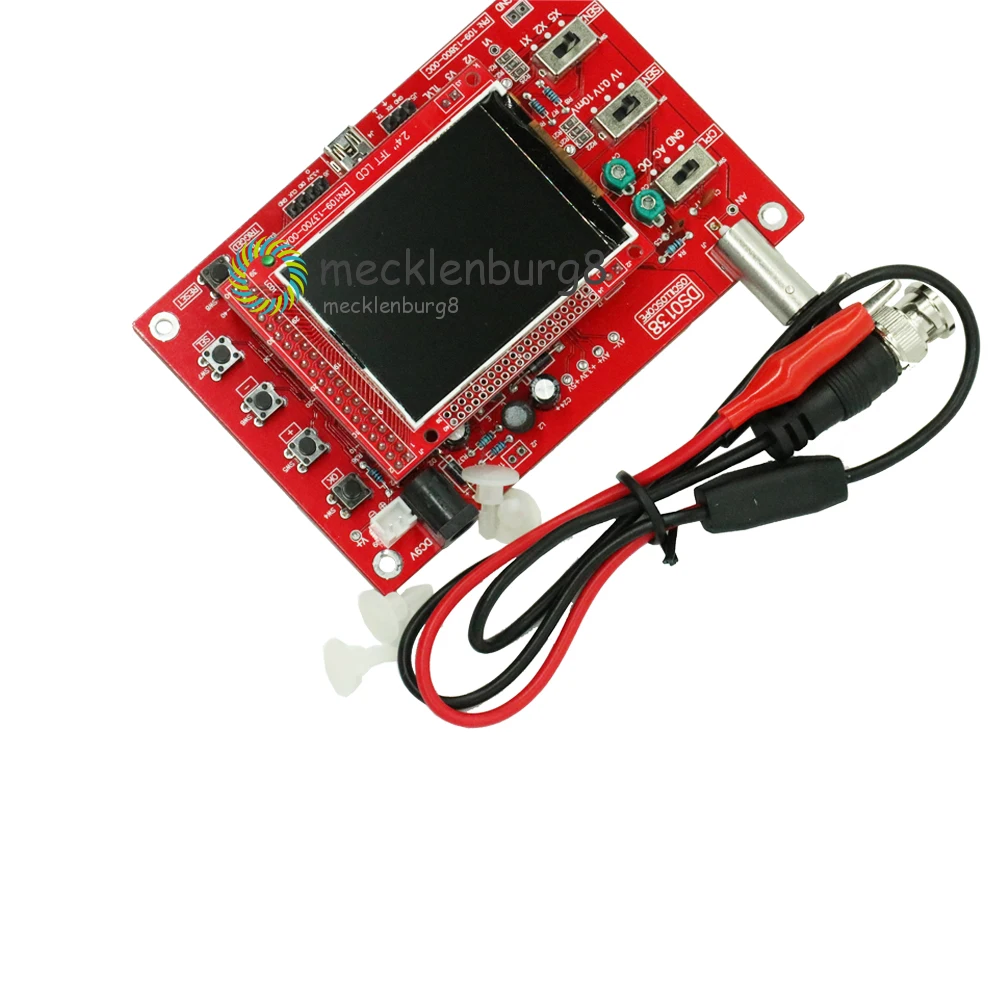 1 компл. DSO138 2 4 &quotцифровой осциллограф TFT Собранный SMD припаянный части