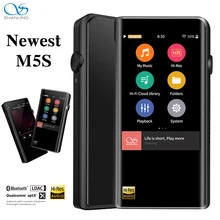 Shanling M5S Bluetooth MP3 плеер WiFi Apt-X без потерь тип-c портативный музыкальный USB retina DOP DSD256 Hi-Res аудио сбалансированный LDAC