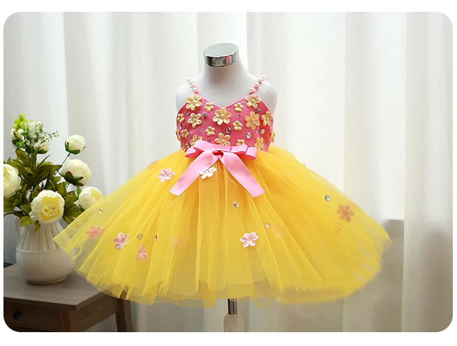 yellow dress for 1 year old