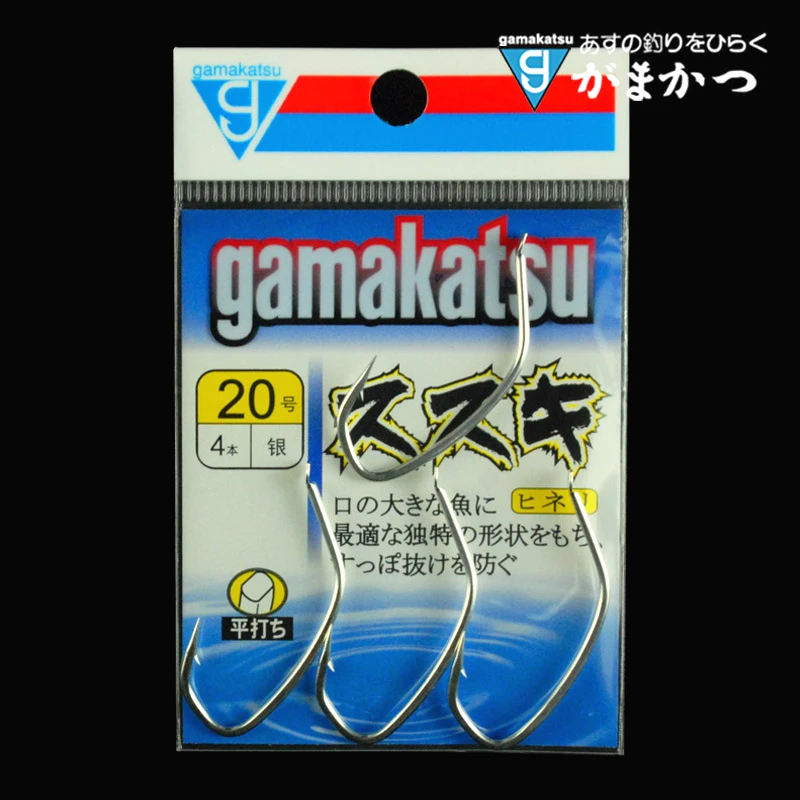 

Japan Imported Gamakatsu Fishing Hook Sharp Worm Lure Barbed Hooks High Strength Durable Fishhooks Fishing Tackles 15-20# Pesca