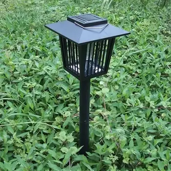 

2-Mode Solar Powered Mosquito Pest Insect Bug Killer Waterproof LED Garden Lantern Light Lawn Light Lamp