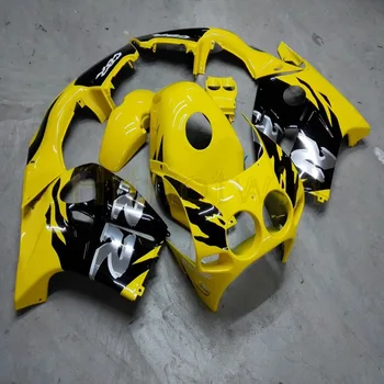 

Custom motorcycle Fairing hull for CBR250RR MC19 1988-1989+Screws Injection mold yellow