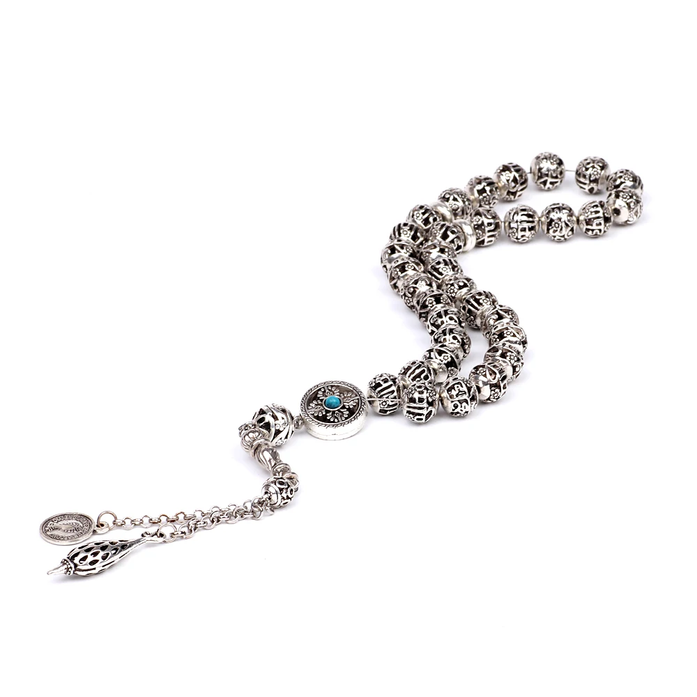 TASBIH магазин роскошные Tasbeeh 33 шт оптом сплав Tasbih молитва бусы|prayer beads|tasbih prayerbeads prayer