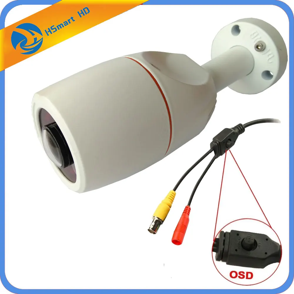 

360 Degree Wide Angle 700TVL 1/3 SONY CCD OSD Meun SONY Effio-E 4140+673/672 Waterproof Outdoor IR Fisheye Camera For dvr kits
