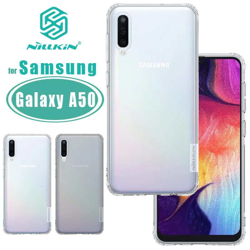 A50 Case for Samsung Galaxy A50 Nillkin TPU 0.6mm Ultra thin Phone Case Silicone Cover Crystal Clear Case for Samsung A50 Case A50 Case for Samsung Galaxy A50 Nillkin TPU 0.6mm Ultra thin Phone Case Silicone Cover Crystal Clear Case for Samsung A50 Case