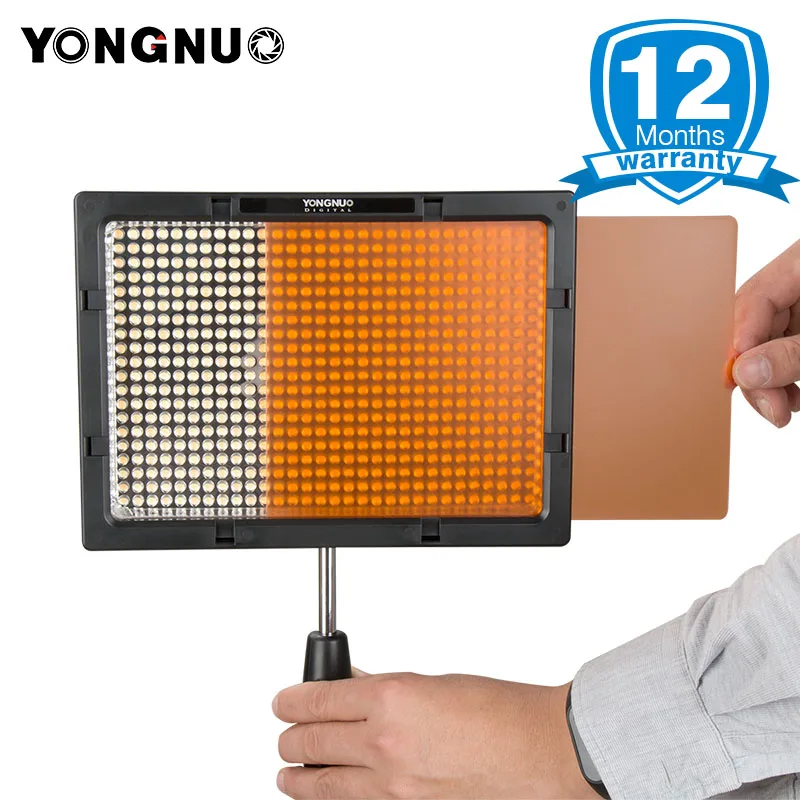 

Developed YONGNUO YN600s LED Camera Video Light Panel Memory Function 3200K-5500K for Canon Nikon Pentax Olympas DSLR Camcorder