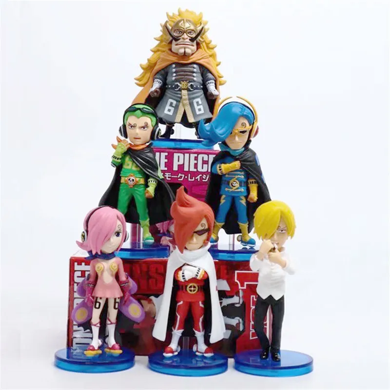 Аниме одна штука Vinsmoke семейная фигурка игрушки 2018 новинка Judge Reiju Ichiji Niji Sanji Figuras