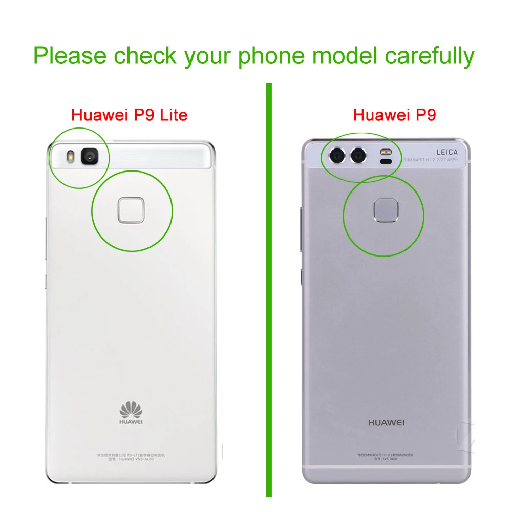 Роскошный винтажный кожаный чехол кошелек для Huawei P9 Lite Plus силиконовый мягкий
