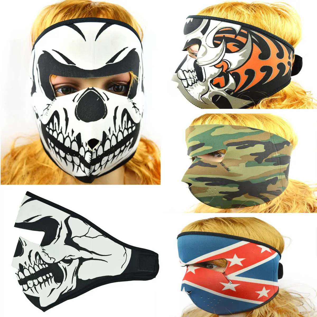 Original Ghost Masks Skull Paintball Costume Outdoor CS Helloween
