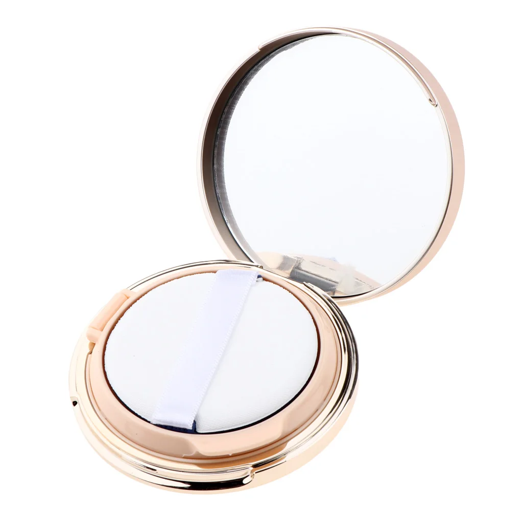 Empty Luxurious Portable Air Cushion Puff Box BB Cream Container Dressing Case Powder Box with Air Cushion