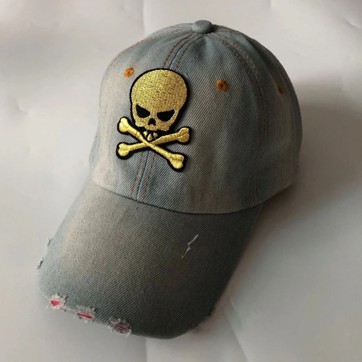 ZJBECHAHMU Casual New Solid Vintage Denim Baseball Caps Summer Hats Hip Hop Animal Cap For Men Women Grinding Multicolor | Аксессуары