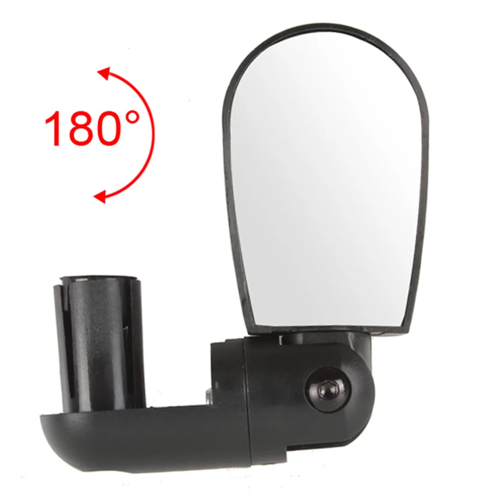 Gear Bicycle Rearview Mirror Helmet Handlebar Reflector ABS MTB Accessories Attachment Sport 360 Degree Useful
