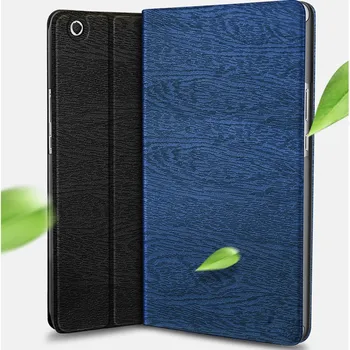 

Smart Case for xiaomi mi pad 4 8.0 inch PU leather Wood pattern flip folio cover for xiaomi mipad 4 tablet funda coque mi pad4