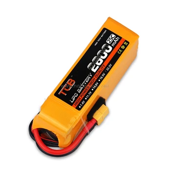 

2600mAh 22.2V 6S Lipolymer Battery 25C 35C T-plug & XT60 option for RC Model Airplane FPV Drone Racing Speed boat Scale Car
