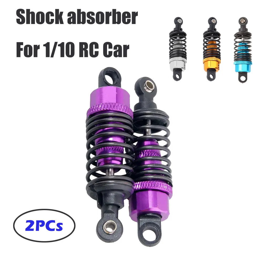 

2PCS 1:10 RC Car Parts Crawler Accessory Parts 65mm Shock Absorber Damper For 1/10 RC HSP RC Parts toys for children