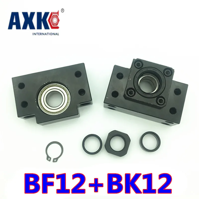 Axk Bk12 Bf12 набор: один ПК и для Sfu1605 шариковый винтовой Конец опоры Cnc части |